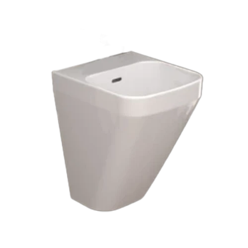 مغسلة معلقة كريستال الخزف السعودي أبيض